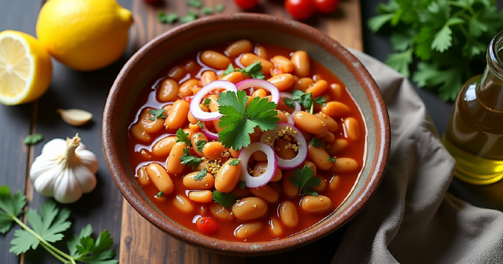 A Beautifully Prepared hearty butter beans recipe cooked in a rich smoky broth with hints of herbs