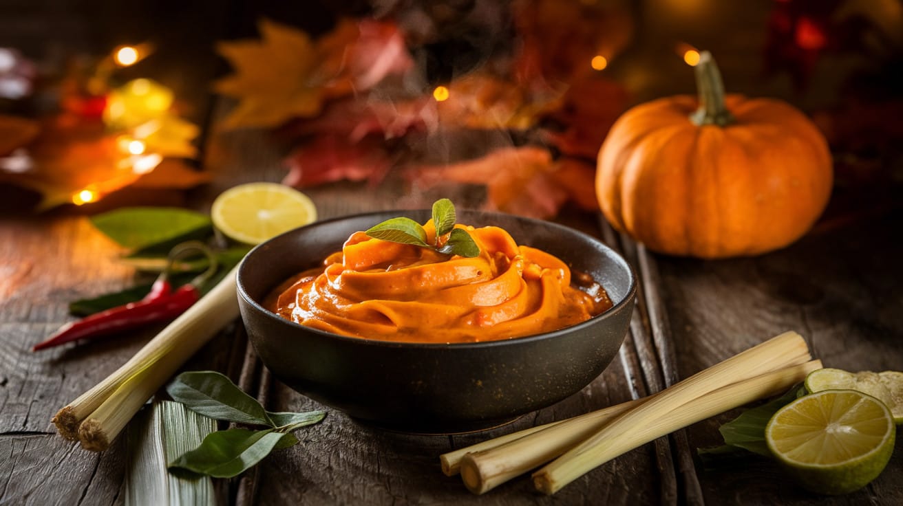 Thai-Inspired Pumpkin Curry Pasta Sauce