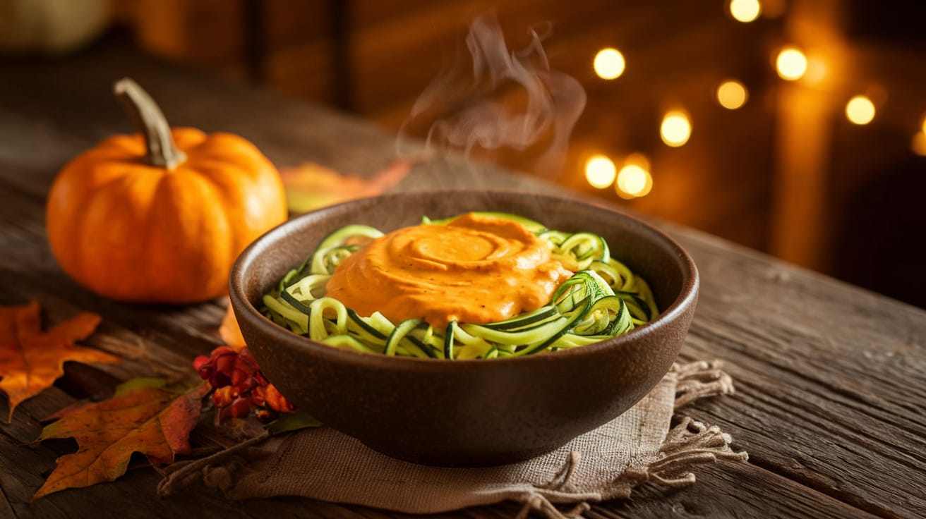 Low-Carb Pumpkin Zucchini Noodle Sauce