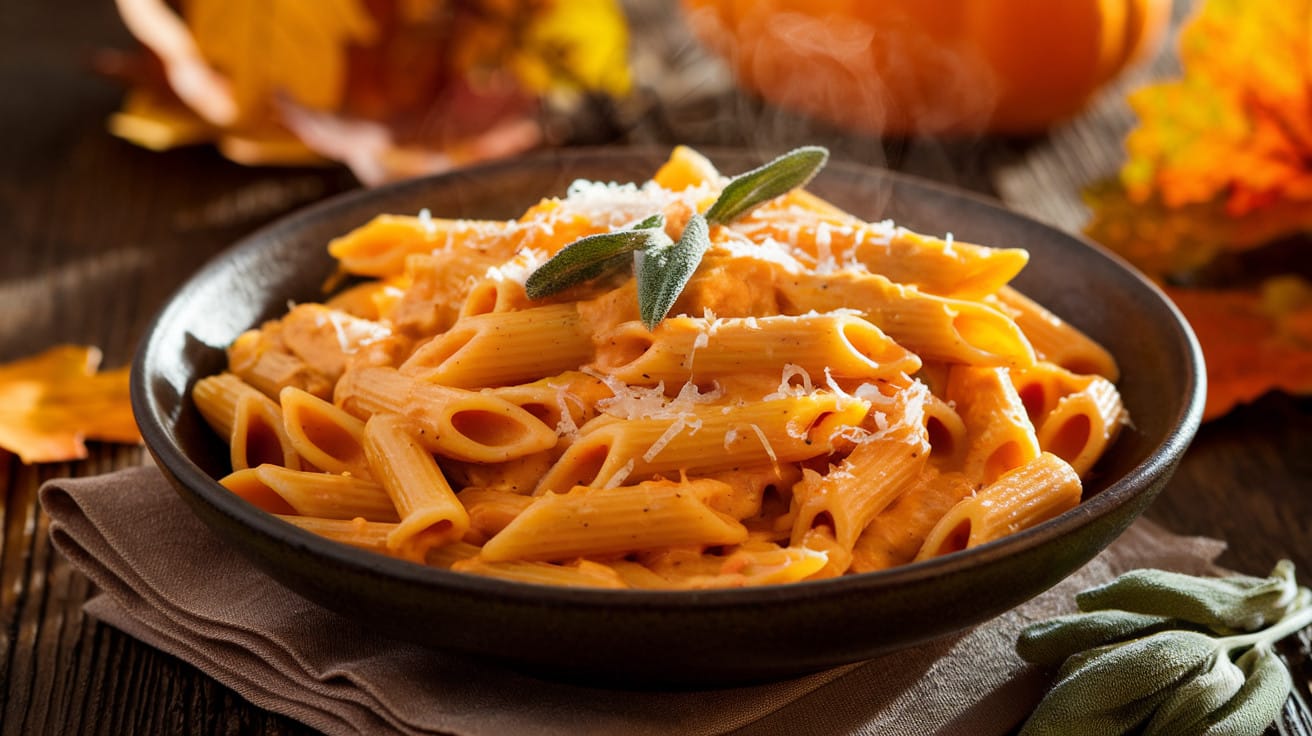 Classic Creamy Pumpkin Pasta Sauce