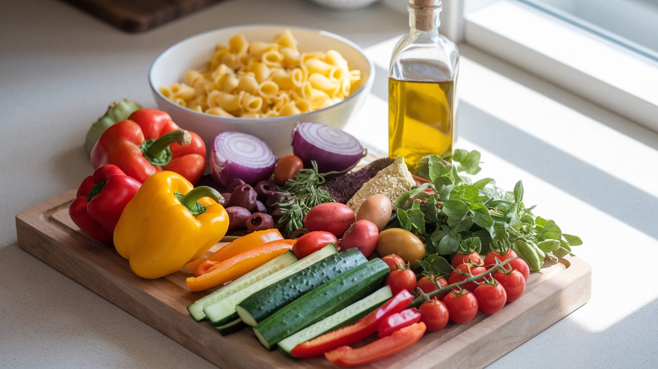 Essential Ingredients for Vegan Pasta Salads