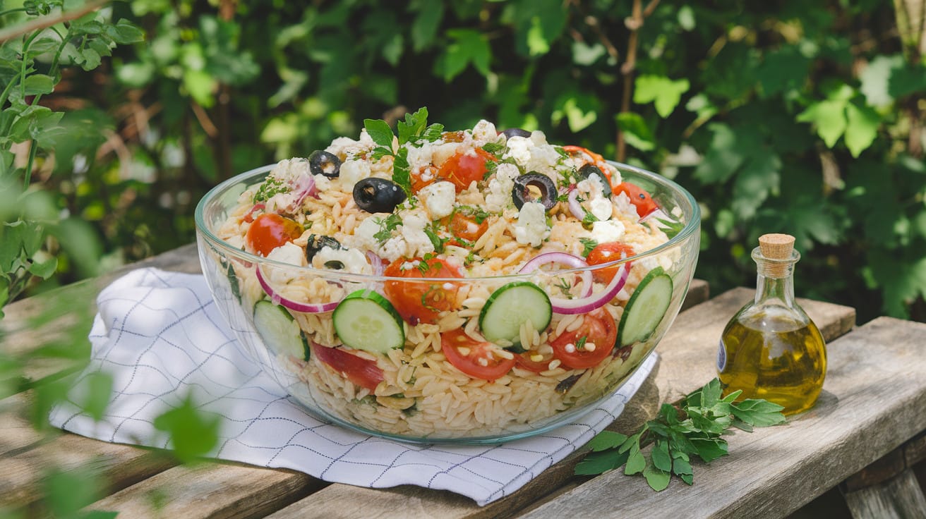 Greek-Inspired Orzo Salad