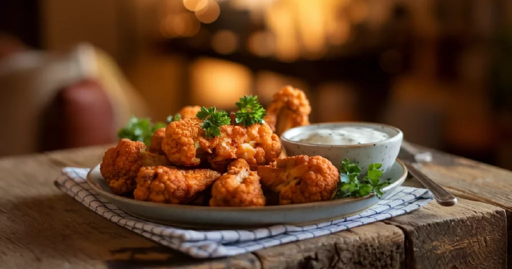 Crispy Cauliflower Wings: A Crowd Pleaser
Vegan Wings