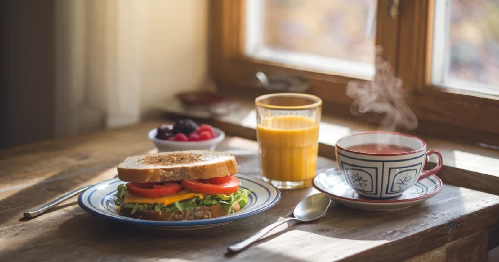 Pairing Your Vegan Breakfast Sandwich