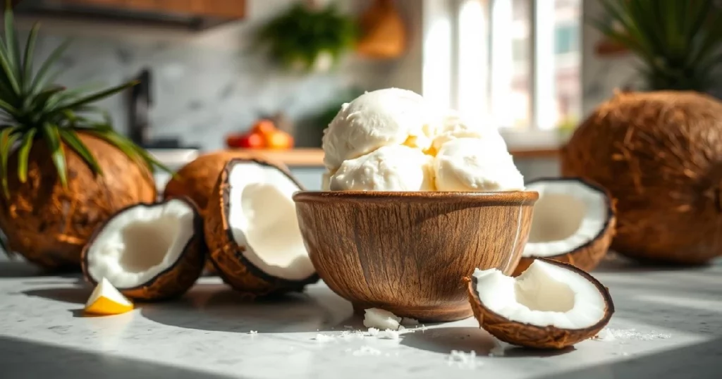 Coconut Milk Ice Cream Base