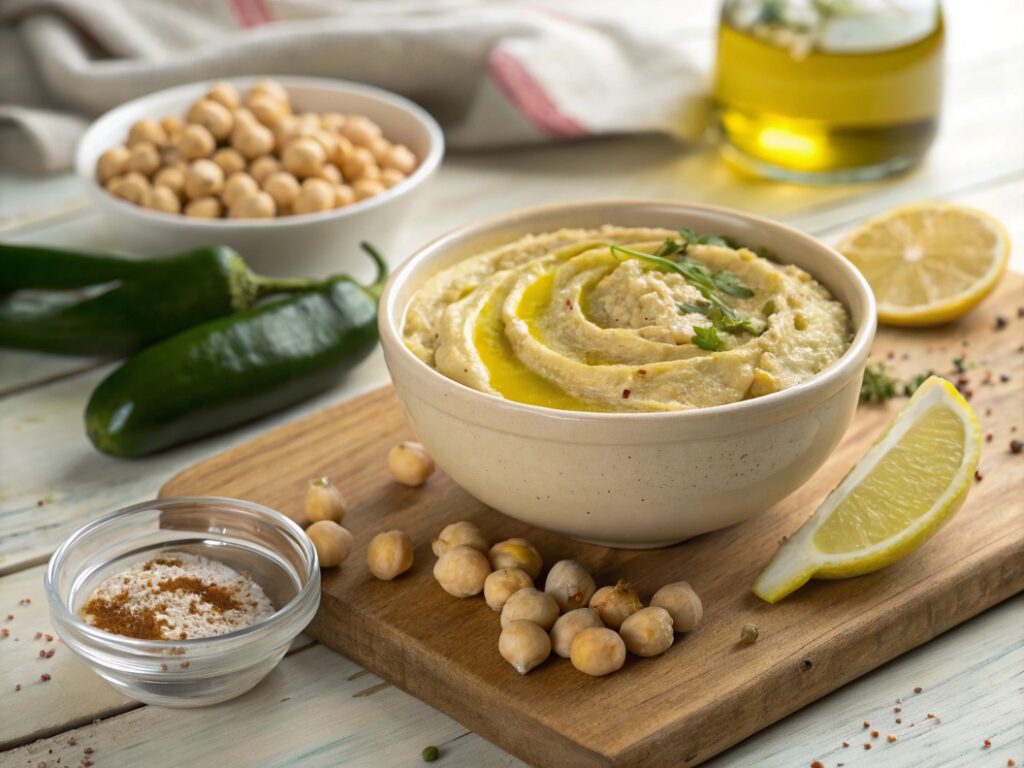 vegan jalapeno hummus recipe