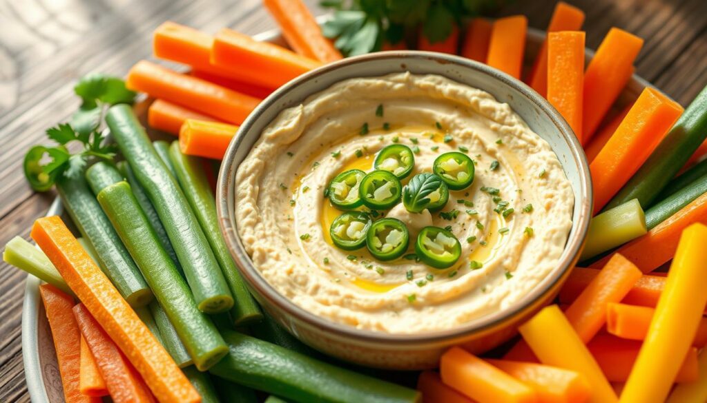 vegan jalapeno hummus recipe