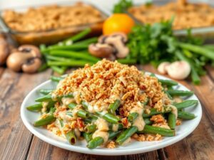 vegan green bean casserole