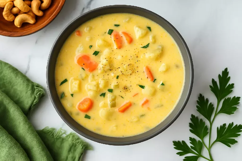 Vegan Carrot Potato Soup – Creamy
