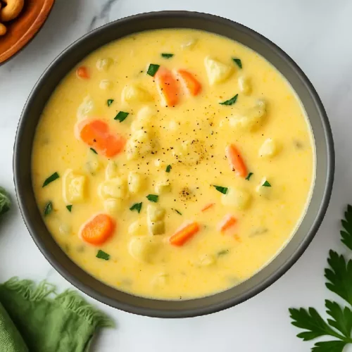 Vegan Carrot Potato Soup – Creamy